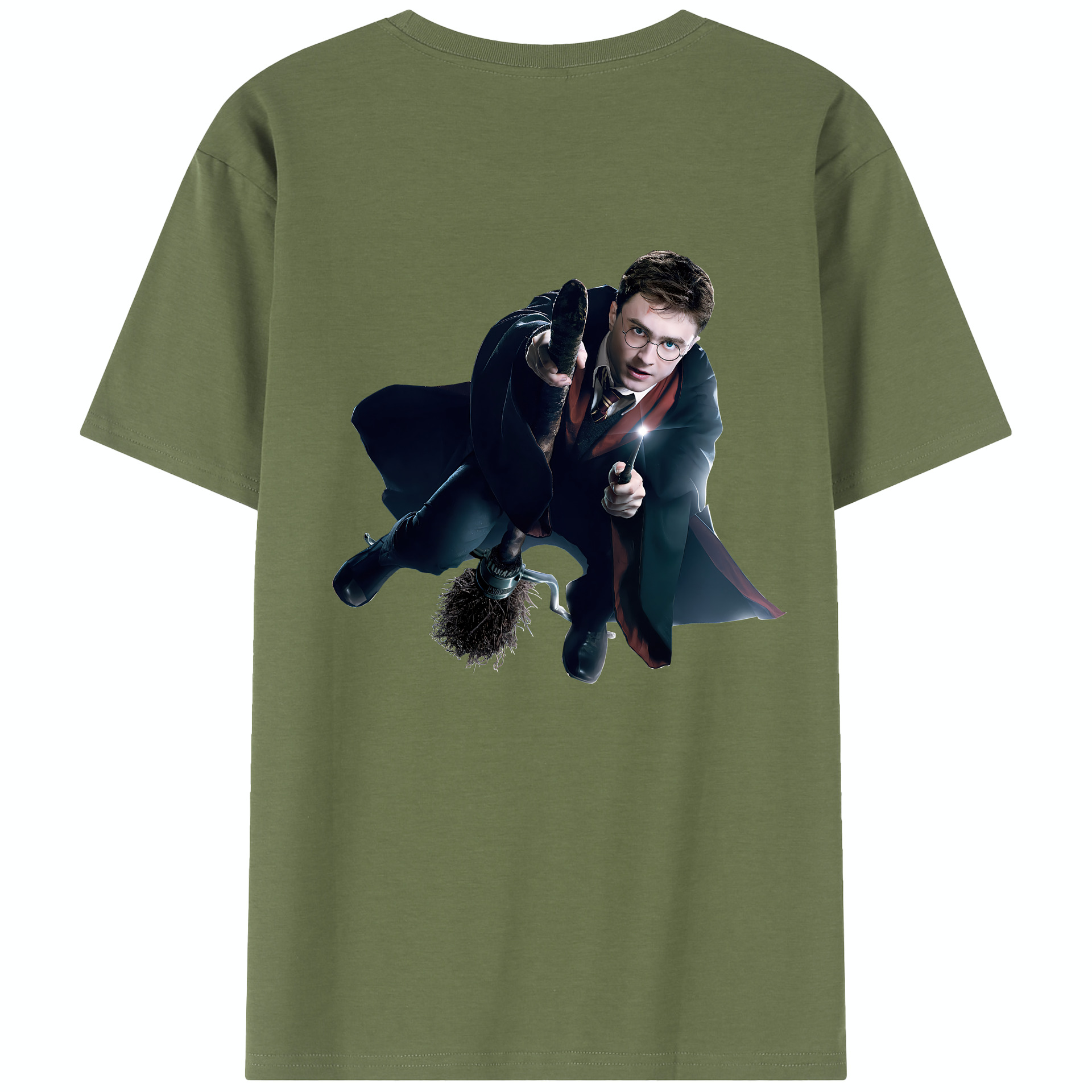 （画像用） Harry Potter ハリー・ポッターシリーズ 綿100％半袖Tシャツ（背面プリント）